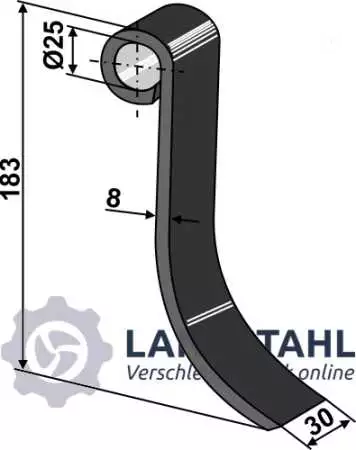 Schlegel 183x30mm